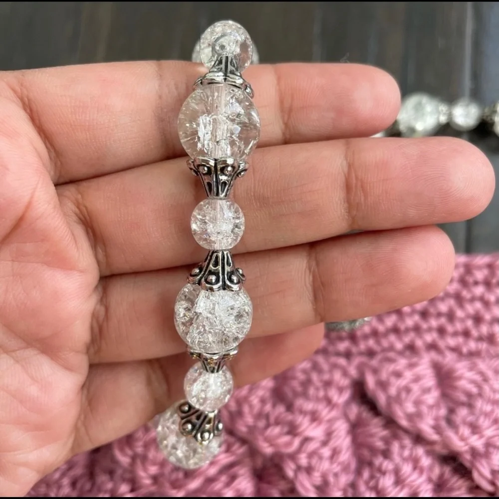 Hand crafted crochet purse - Picture 3 of 7